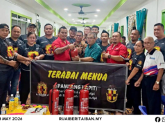 Gerempung Terabai Menua, Raban Bomba Song meri perengka pengerara api ngagai rumah panjai Limbi