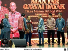 Gawai Dayak Betong Negapka Penyerakup Enggau Pesaka Budaya Komuniti Dayak — Dr Richard