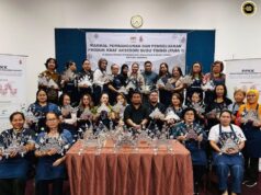 PPKK Bintulu negapka pemansang pengelandik komuniti nengah kraf aksesori sugu tinggi