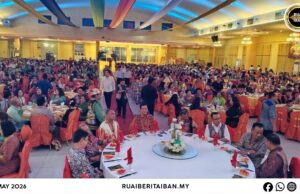 Pengerami Mantar Gawai Bintulu Negapka Penyerakup Komuniti Mayuh Raban Bansa