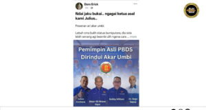 Aku nadai berebutka tangkup pengawa dalam PBDS, ku Julius