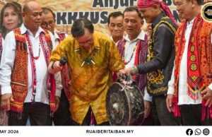 Gerempung komuniti Iban Zon Niah nerima RM55,000 beserimbai Pengerami Mantar Gawai Dayak 2026