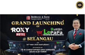 Roxy Hotel enggau Lepapa Supamakit matak pemansang ekonomi di Selangau