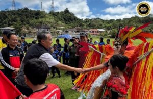 Lumba enggau main nyadi pelasar ngadaka atlit ungkup Sarawak jemah ila