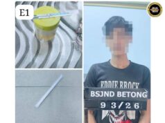 Lelaki beumur 27 taun ditan ba Ops Tapis di Betong, positif dadah