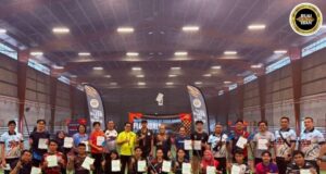 Floorball meri kelala potensial baru lumba nembiak Sarawak nengah program renggat nengeri 2026