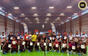 Floorball meri kelala potensial baru lumba nembiak Sarawak nengah program renggat nengeri 2026