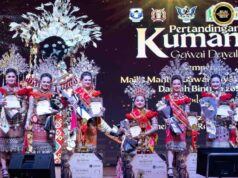 Amyder Midey anak Drake, dichiri nyadi Kumang Gawai Dayak Bintulu 2026