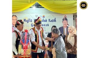 2,126 iku penerima aktif udah dikelala ari baruh skim bantu Program Kasih Gawai Dayak 2026