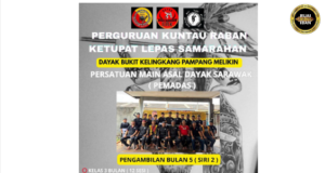 Kelas Kuntau raban PEMADAS dibuka, peluang ngagai nembiak rebak baru ngangkatka seni asal Dayak
