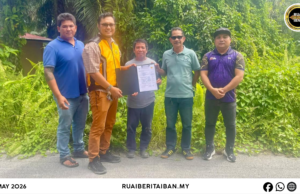 Projek Ngangkatmanah Jalai Ladang Teberu Meri Pengelantang Ngagai Komuniti