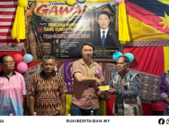 Bantu Perintah Meseti Datai Terus Ngagai Rayat Menua Pesisir, Ku Larry