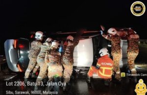 Siku indu bebadi nyawa ba penusah aksiden di Sibu