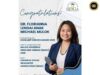 Pemujur Dr Florianna nerima puji ari SDGA
