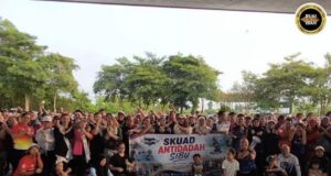 Singkang Bepengerai, 1,300 iku pesereta ngerichah Program ‘Brisk Walk’ 2.0 AADK Sibu