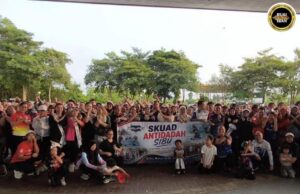 Singkang Bepengerai, 1,300 iku pesereta ngerichah Program ‘Brisk Walk’ 2.0 AADK Sibu
