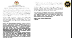 Gelumbang pengangat di Malaysia, KKM meri tangkan, 56 kes dirikod