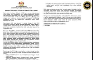 Gelumbang pengangat di Malaysia, KKM meri tangkan, 56 kes dirikod