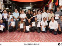 RM1.02 Juta MRP diagihka ngagai 94 buah rumah panjai ba DUN Bukit Saban