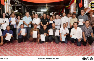 RM1.02 Juta MRP diagihka ngagai 94 buah rumah panjai ba DUN Bukit Saban