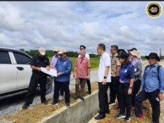 Pengawa matau projek pemansang betanam betupi di Gedong negapka kerejasama strategik entara ejensi