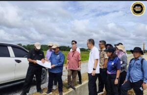 Pengawa matau projek pemansang betanam betupi di Gedong negapka kerejasama strategik entara ejensi