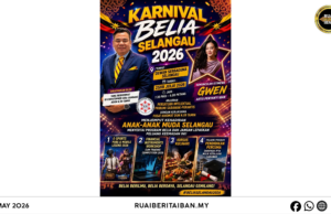 Karnival Nembiak Selangau 2026 Deka Ngayanka Program Pemansang Nembiak, Gwen Nyadi Pemerindang