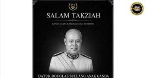 TYT Sarawak ngenataika penyinu ati ketegal pemidang niang Datuk Douglas Sullang Anak Ganda