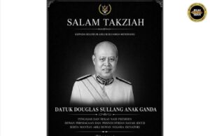 TYT Sarawak ngenataika penyinu ati ketegal pemidang niang Datuk Douglas Sullang Anak Ganda