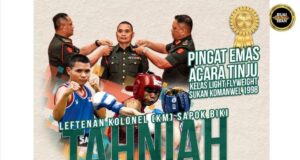 Sapok Biki Mengkang Nyadi Ikon Tinju Nasional, Neruska Pengawa Nyadi Soldadu Darat