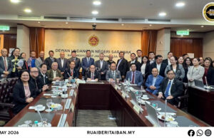 99 Kontinjen Disadang Nyereta Program Niti Daun Beserimbai enggau Gawai Dayak Sarawak 2026