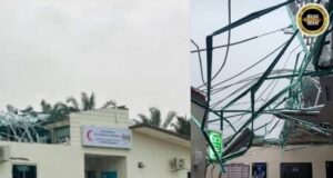Kudi ngerusakkan struktur klinik, servis pengerai dipindah sementara ngagai palan likun