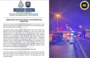 Aksiden ba Jalai Bypass Miri, siku diripotka bebadi