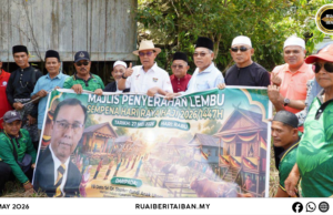 Pengerami nyerahka chapi ungkup raban ngintu Hari Raya Aidiadha mandangka semengat pengibuh, pengelurus ati enggau penyerakup