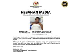 Sepital Bintulu nyidi kaban belayan Tom Anak Apok
