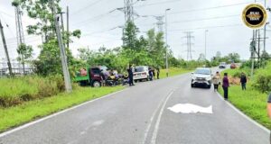 Nembiak bebadi ba penusah aksiden jalai alun