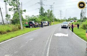 Nembiak bebadi ba penusah aksiden jalai alun