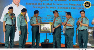 Begunan baru Indu Opis Serakup Pejilin Malaysia Pampang Sarawak diberi nama Begunan Tun Openg