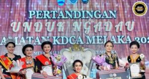 Ratu Kaamatan Melaka 2026 dipenggi Tati Clarissa Jane Ahap Fred Michael