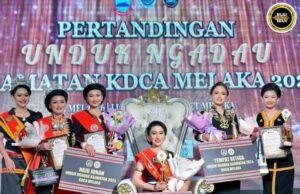 Ratu Kaamatan Melaka 2026 dipenggi Tati Clarissa Jane Ahap Fred Michael