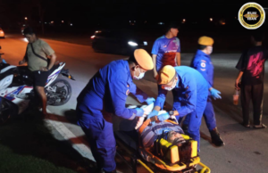 Nyeliahka van, siku deriba mutosikal aksiden