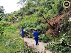 Tanah tusur ngempang jalai besai ba kandang Rumah Panjai di Mujau Keranggas