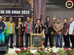 Pengerami Bazaar Gawai Sri Aman 2026 negapka budaya enggau ngelakuka produk orang dagang lokal