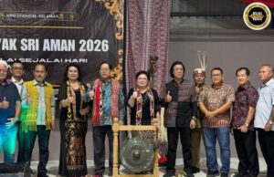 Pengerami Bazaar Gawai Sri Aman 2026 negapka budaya enggau ngelakuka produk orang dagang lokal