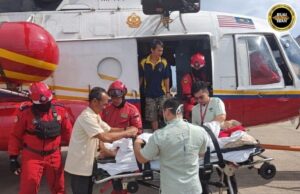 Penerebai bantu nyelamatkan pesakit Penan ba Long Lobang