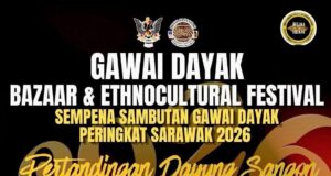 Pekit Dayung Sangon narit ati dikena mandangka budaya asal Bidayuh