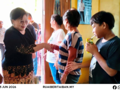 Projek ngemanahka Balai Mensia Mayuh Tapang Lebat dikearapka meri pemaik ngagai peranak menua nya
