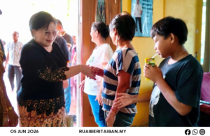Projek ngemanahka Balai Mensia Mayuh Tapang Lebat dikearapka meri pemaik ngagai peranak menua nya