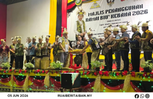 KEBANA Pelasar Negapka Penyerakup, Ngetanka Pesaka Asal Kenyah Badeng