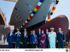 Kapal LMSB2 TLDM Dilanchar, Diberi Nama “Raja Laut”